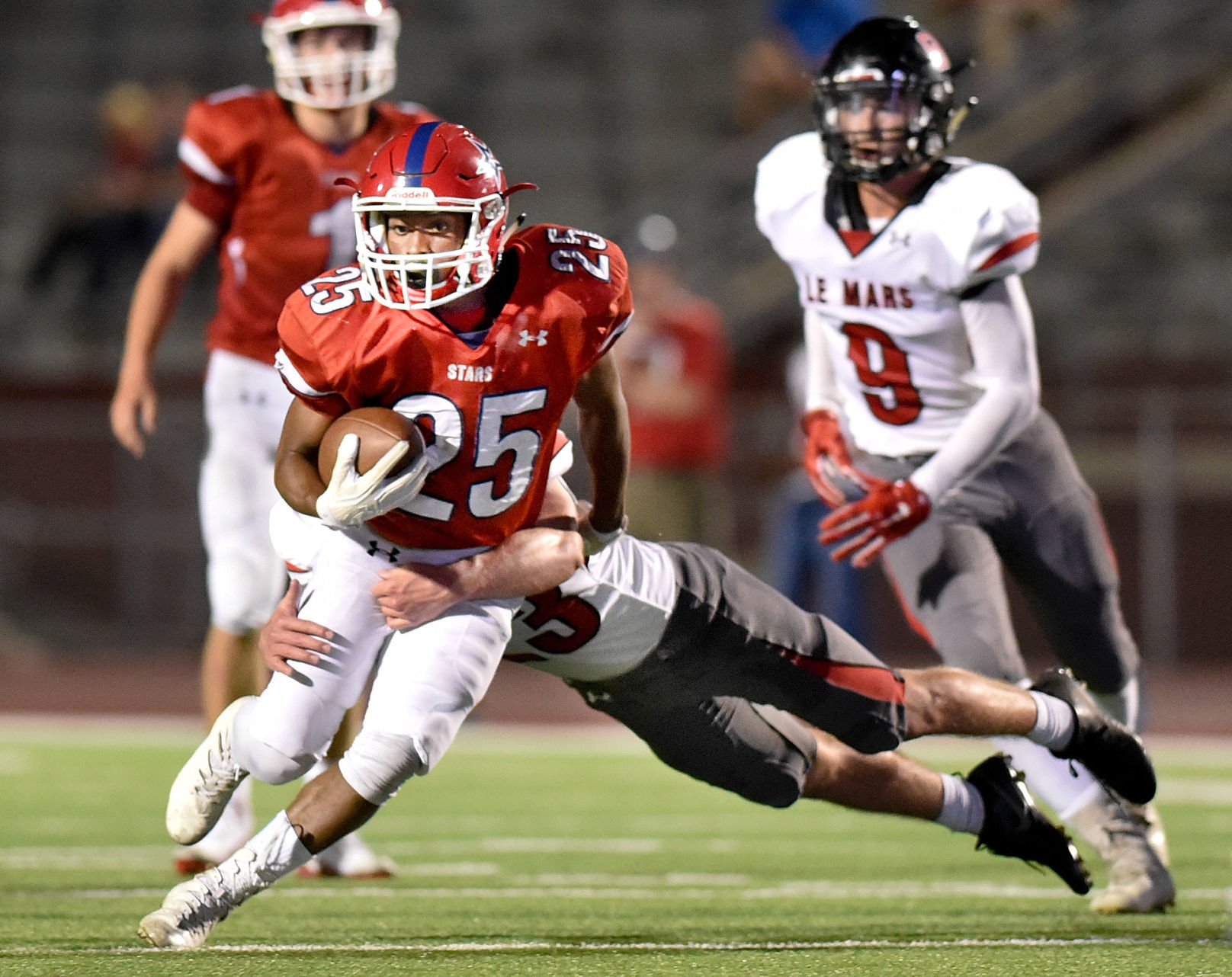 Football Le Mars at Sioux City North